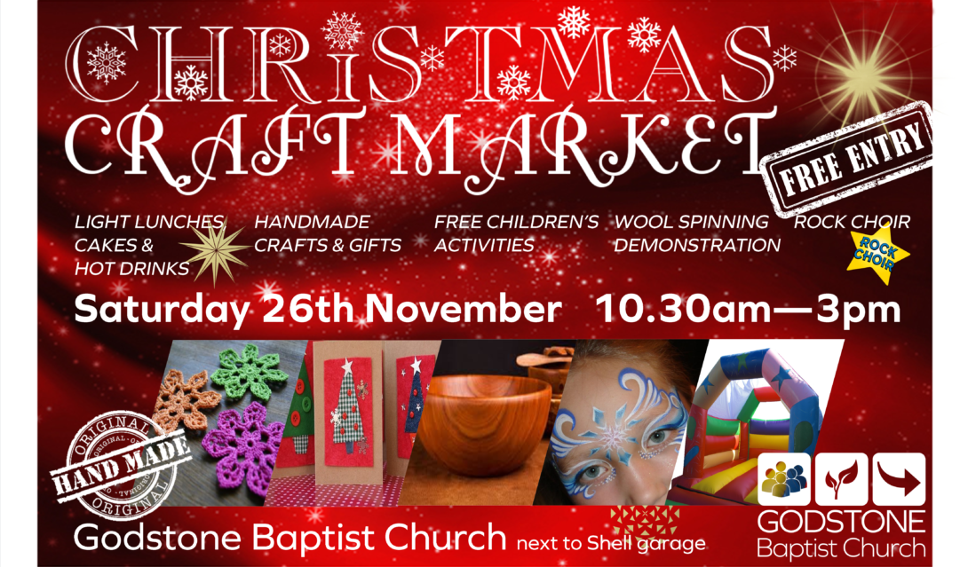 Christmas Craft Market – Godstone Baptist Church