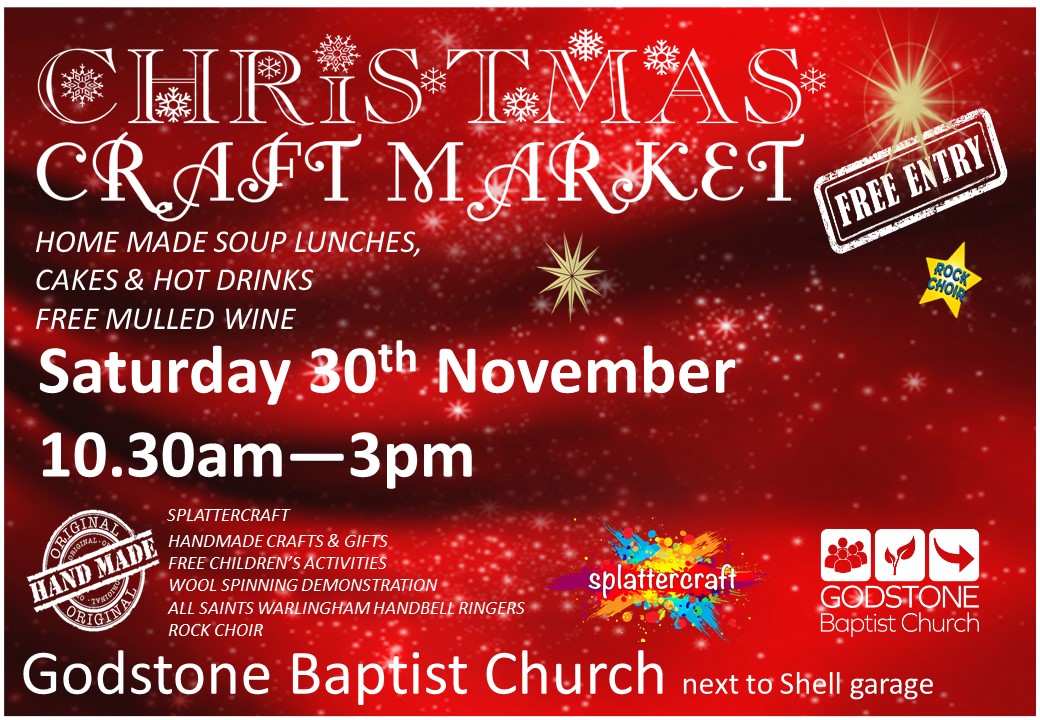 Christmas Craft Market – Godstone Baptist Church