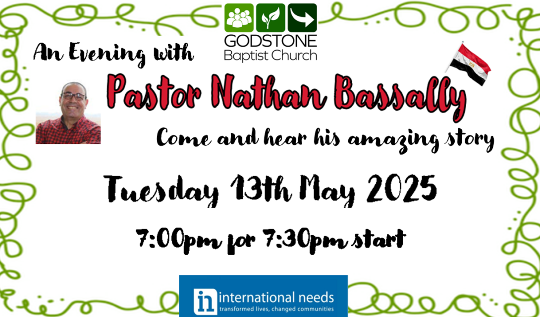 evening with nathan bassally - gbcc - 13th May
